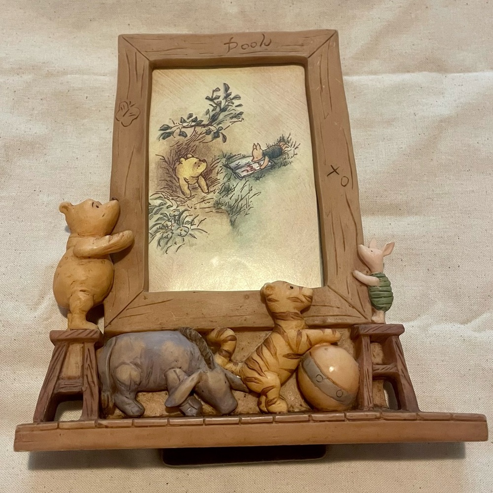 Vintage Charpente Disney Winne the Pooh and Friends Frame